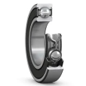 SKF Single Row Deep Groove Ball Bearing 15 mm ID 42 mm OD Sealed C3 Clearance 6302-2RSH/C3