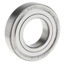 SKF Single Row Deep Groove Ball Bearing 40 mm ID, 80 mm OD, 18 mm Width, Shielded C3 Clearance 6208-2Z/C3