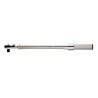 Bahco Click Torque Wrench, 60 To 340 Nm, 1/2 in Drive, Square Drive, Chrome Finish, Metal Body, 620mm Overall 7455-340