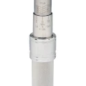 Bahco Click Torque Wrench, 60 To 340 Nm, 1/2 in Drive, Square Drive, Chrome Finish, Metal Body, 620mm Overall 7455-340