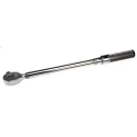 Bahco Click Torque Wrench, Mechanical, 40 to 200 Nm Torque Range, 1/2 in Square Drive, 483mm Length, Chrome Finish 7455-200