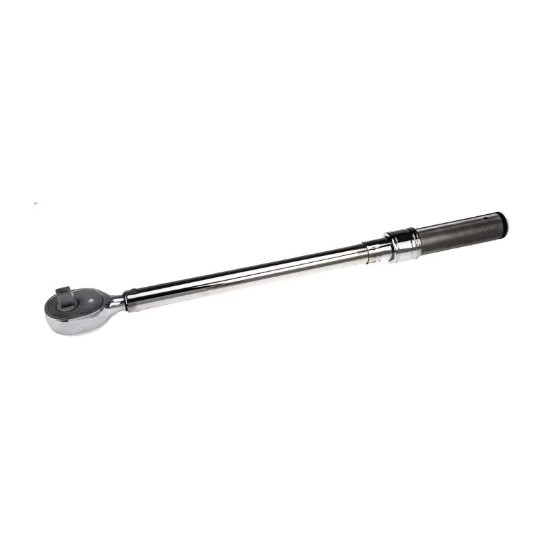 Bahco Click Torque Wrench, Mechanical, 40 to 200 Nm Torque Range, 1/2 in Square Drive, 483mm Length, Chrome Finish 7455-200