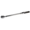 Bahco Click Torque Wrench, Mechanical, 40 to 200 Nm Torque Range, 1/2 in Square Drive, 483mm Length, Chrome Finish 7455-200