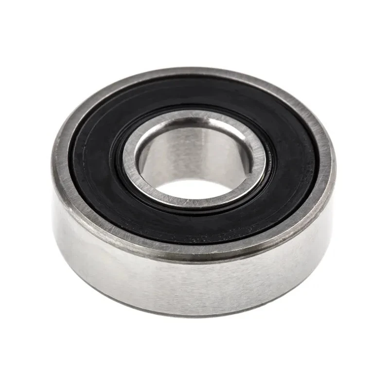 SKF Single Row Deep Groove Ball Bearing, 10 mm ID, 26 mm OD, 8 mm Width, Steel Balls, Sheet Metal Cage, Sealed 6000-2RSH/C3