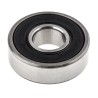 SKF Single Row Deep Groove Ball Bearing, 10 mm ID, 26 mm OD, 8 mm Width, Steel Balls, Sheet Metal Cage, Sealed 6000-2RSH/C3