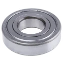 SKF Single Row Deep Groove Ball Bearing Shielded Sheet Metal Cage 40 mm ID 90 mm OD C3 Clearance 8500 RPM 6308-2Z/C3
