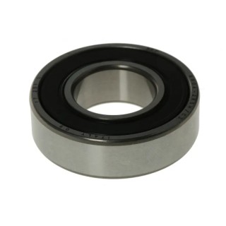 SKF Single Row Deep Groove Ball Bearing 20 mm ID, 42 mm OD, 12 mm Width, Sheet Metal Cage, Sealed, C3 Clearance, 6004-2RSH/C3