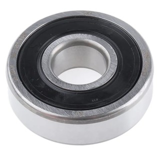 SKF Single Row Deep Groove Ball Bearing 17 mm ID, 47 mm OD, 14 mm Width, Sealed, C3 Clearance 6303-2RSH/C3