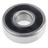 SKF Single Row Deep Groove Ball Bearing 17 mm ID, 47 mm OD, 14 mm Width, Sealed, C3 Clearance 6303-2RSH/C3