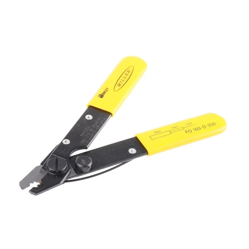Miller FO 103 Series Fibre Optic Insulated Wire Stripper, 137mm Overall 80675