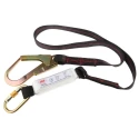 JSP 2 m Single Tail Lanyard Carabiner Safety Fall Arrest Polyester Webbing FAR0305