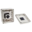 RS PRO 2-Pole Panel Isolator Switch IP65, 25A, 37 kW, 690V AC, Black Handle IP65