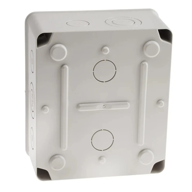 RS PRO 2-Pole Panel Isolator Switch IP65, 25A, 37 kW, 690V AC, Black Handle IP65