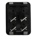Arcolectric (Bulgin) Ltd DPST On-Off On-Off Rocker Switch Panel Aluminium Housing 16A 28V dc C1350ABAAB