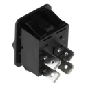 Arcolectric (Bulgin) Ltd DPST On-Off On-Off Rocker Switch Panel Aluminium Housing 16A 28V dc C1350ABAAB