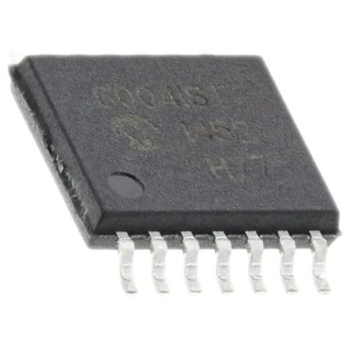 Microchip Operational Amplifier 1 MHz Gain Bandwidth Product 14-Pin TSSOP Surface Mount MCP6004-I/ST