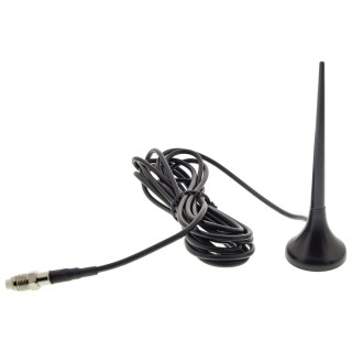 CTi Whip Omni-Directional GSM Antenna with FME Female Connector 850-2100MHz Lead 2.5m AM102