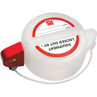 RS PRO Clear 1-Lock Lockout Polycarbonate Push Button Lockout 7.25 mm 862-5225