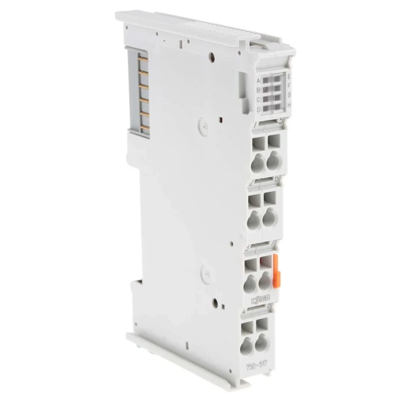 WAGO PLC I/O Digital Module 2 I/Os 5V dc DIN Rail Mount Silver Alloy Contacts 750-517