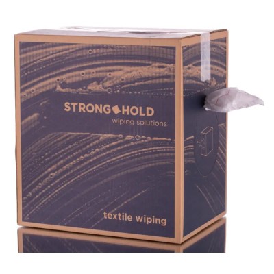Strong Hold White Cotton Cloths for General Cleaning, Dry/Wet Use, Box, Repeat Use SHC 3KG