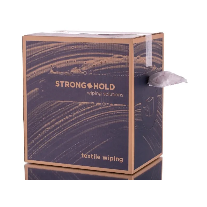 Strong Hold White Cotton Cloths for General Cleaning, Dry/Wet Use, Box, Repeat Use SHC 3KG