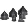 Flexicon Conduit Fitting Thermoplastic Elastomer Black 16 mm Nominal Size IP66 REC16