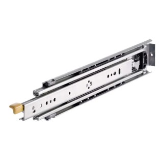 Accuride Rack Rail Telescopic Slide 227kg Maximum Load Steel 19.1mm Width 76mm Height Closed Length 660.4mm DZ9308-0026L-E4