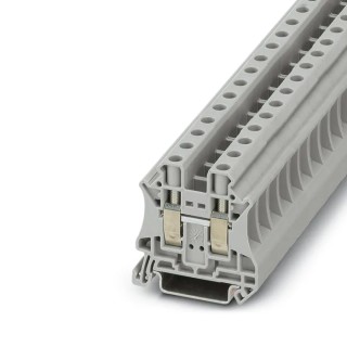 Phoenix Contact UT 10 SL Series Grey Feed Through Terminal Block, 0.5 mm² to 16 mm², 1-Level, Screw Termination 3064247
