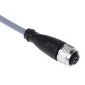 Pepperl + Fuchs Female 4 Way Straight to Unterminated Sensor Actuator Cable 2 m V1-G-2M-PVC
