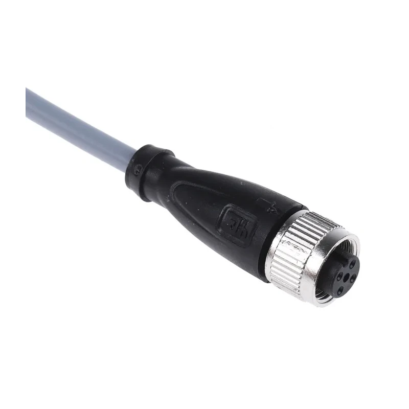 Pepperl + Fuchs Female 4 Way Straight to Unterminated Sensor Actuator Cable 2 m V1-G-2M-PVC