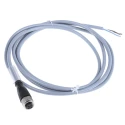 Pepperl + Fuchs Female 4 Way Straight to Unterminated Sensor Actuator Cable 2 m V1-G-2M-PVC