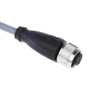 Pepperl + Fuchs Sensor Actuator Cable Female 4 Way Straight to Unterminated 5 m Polyvinyl Chloride Jacket V1-G-5M-PVC