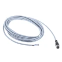 Pepperl + Fuchs Sensor Actuator Cable Female 4 Way Straight to Unterminated 5 m Polyvinyl Chloride Jacket V1-G-5M-PVC