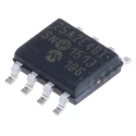 Microchip 2 kB Serial EEPROM SPI Interface 50 ns 8-Pin SOIC Surface Mount 25AA02E48-I/SN