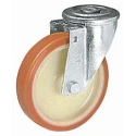 LAG Swivel Castor Wheel 120 kg Load Capacity 100 mm Polyurethane Wheel 20230 FB