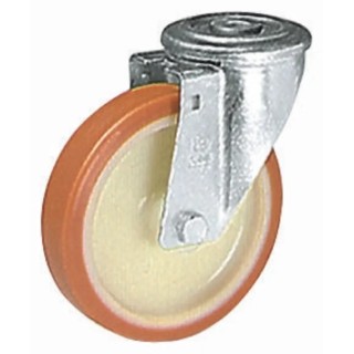 LAG Swivel Castor Wheel 120 kg Load Capacity 100 mm Polyurethane Wheel 20230 FB