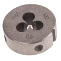 RS PRO High-Speed Steel Threading Die M3 Thread Size with 25 mm Outside Diameter 9 mm Thickness 668-0716