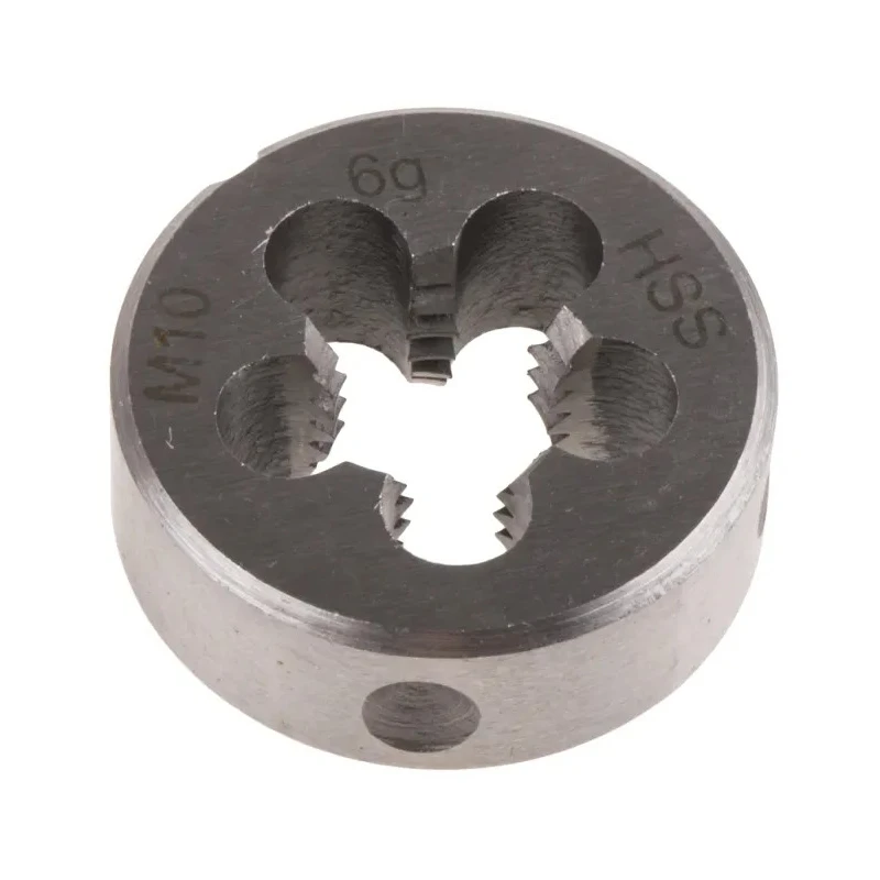RS PRO Threading Die M10, 25 mm Outside Diameter, 9 mm Thickness, HSS Material 668-0734