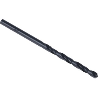RS PRO High Speed Steel Drill Bit, 65mm Overall Length, 3.18mm Diameter, Cylindrical Shank, Black Finish, 10 Pieces 668-0955