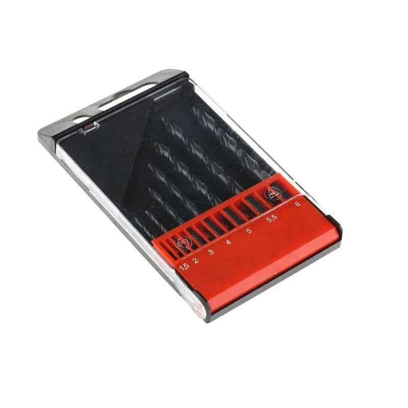 RS PRO 7-Piece Twist Set for Metal HSS Drill Bits 1.5 mm to 6 mm 668-0999