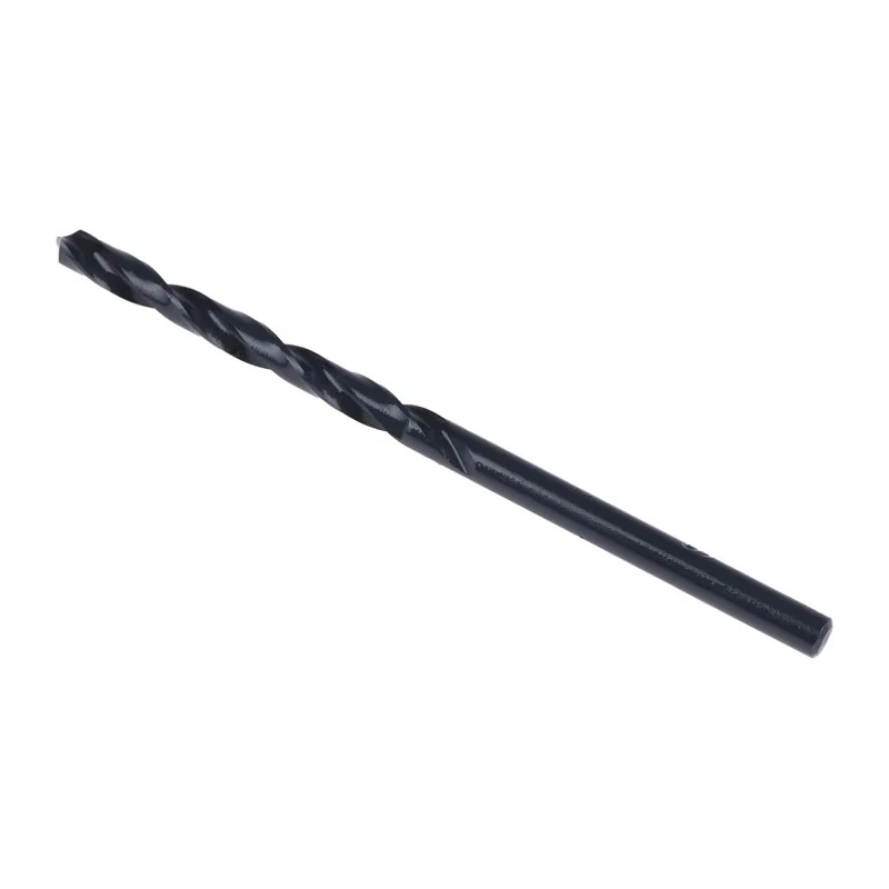 RS PRO High Speed Steel Drill Bit, 65mm Overall Length, 3.18mm Diameter, Cylindrical Shank, Black Finish, 10 Pieces 668-0955