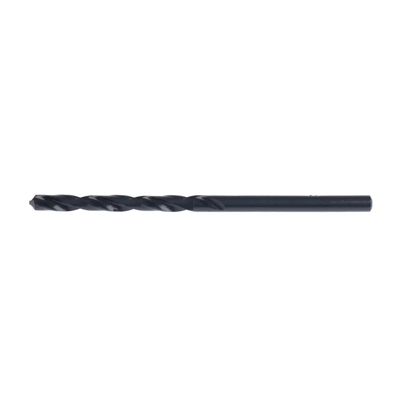 RS PRO High Speed Steel Drill Bit, 65mm Overall Length, 3.18mm Diameter, Cylindrical Shank, Black Finish, 10 Pieces 668-0955