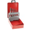 RS PRO Left-Handed Thread Hand Tap Set, Metric Standard, M3 to M12 Thread, HSS Material, 7 Pieces 668-1113