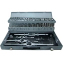 RS PRO 54-Piece HSS Tap & Die Set, M3 - M20 Taps, M3 - M20 Dies 668-1129