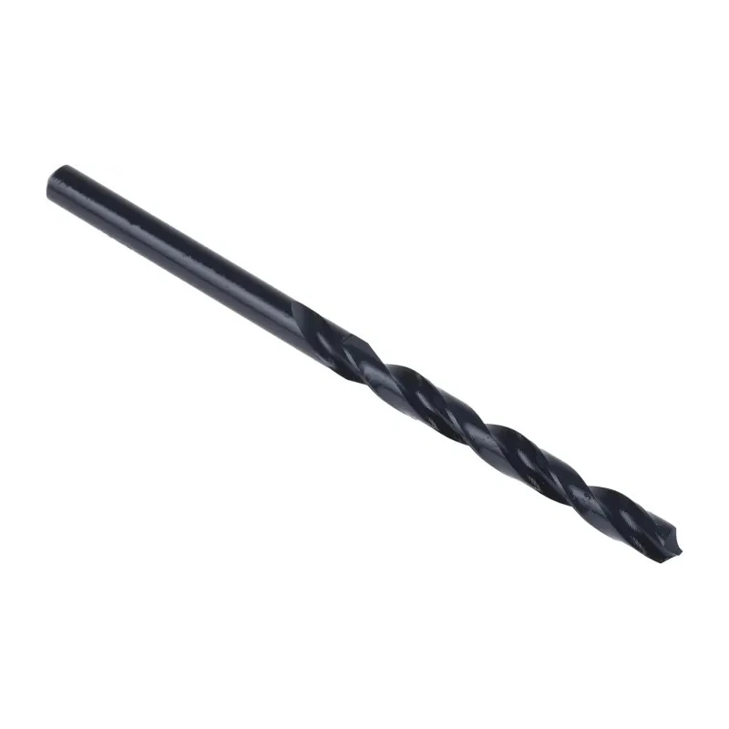 RS PRO High Speed Steel Drill Bit, 4.76 mm Diameter, 86 mm Overall Length, 4 Flute Helical, Cylindrical Shank, Pack 668-0964