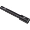 Ansmann LED Torch Black Aluminium Housing LED 150 lm Luminosity Spot Beam 150m IP54 2x AA Batteries 156mm 5816633
