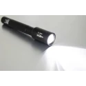 Ansmann LED Torch Black Aluminium Housing LED 150 lm Luminosity Spot Beam 150m IP54 2x AA Batteries 156mm 5816633