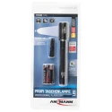 Ansmann LED Torch Black Aluminium Housing LED 150 lm Luminosity Spot Beam 150m IP54 2x AA Batteries 156mm 5816633