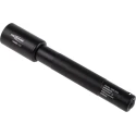 Ansmann LED Torch Black Aluminium Housing LED 150 lm Luminosity Spot Beam 150m IP54 2x AA Batteries 156mm 5816633