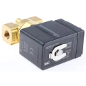 SMC Solenoid Valve 2 Port Normally Closed Brass Body 1/8 in Inlet Port 24V dc VXE2120-01F-5DO1